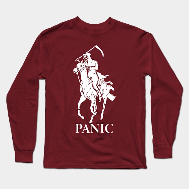 PANIC Long Sleeve T-Shirt by The Art of Dougie